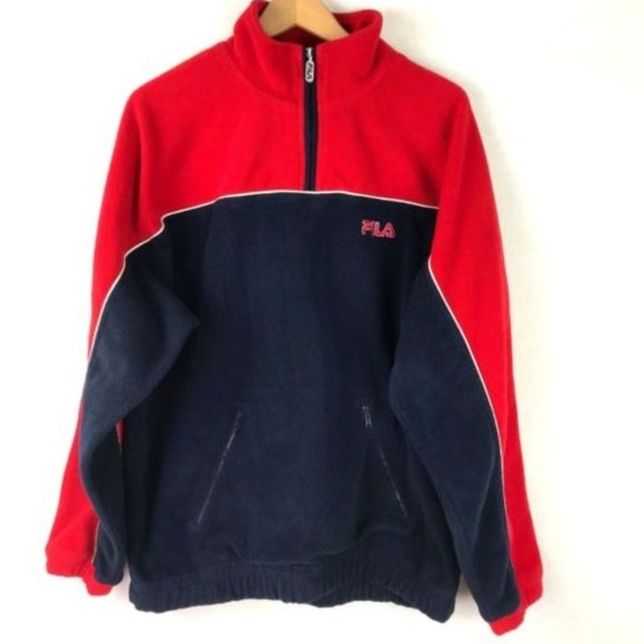 fila half zip pullover